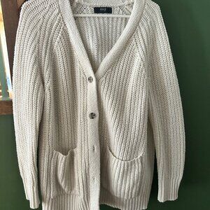 Able cardigan white L
